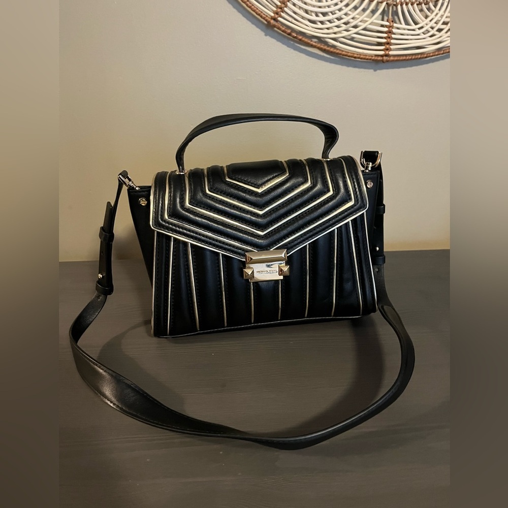 Michael Kors Whitney Quilted Outlined Top handle Satchel - Picture 2 of 12